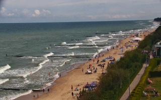Ustronie Morskie plaża - 22-07-2026 09:29