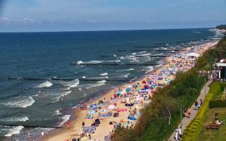 Ustronie Morskie plaża - 24-07-2026 12:42
