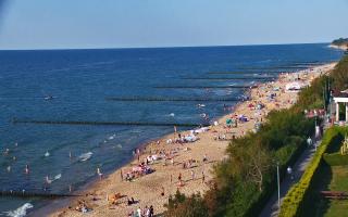 Ustronie Morskie plaża - 25-07-2026 16:26