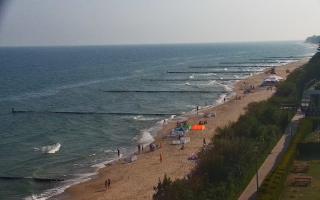 Ustronie Morskie plaża - 31-07-2026 07:05