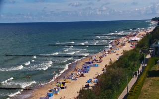 Ustronie Morskie plaża - 08-08-2026 08:57