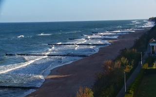 Ustronie Morskie plaża - 26-10-2026 08:05