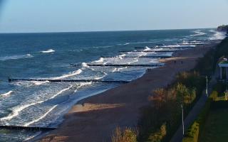 Ustronie Morskie plaża - 26-10-2026 08:21