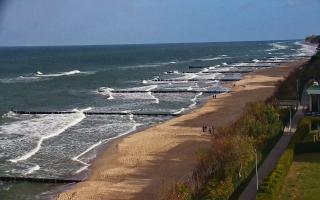 Ustronie Morskie plaża - 26-10-2026 09:57