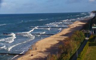 Ustronie Morskie plaża - 26-10-2026 10:45