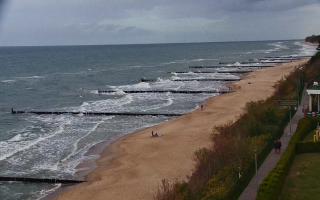 Ustronie Morskie plaża - 26-10-2026 13:58