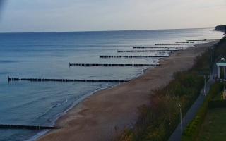Ustronie Morskie plaża - 27-10-2026 07:49