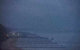 Ustronie Morskie plaża zachód - 02-11-2025 05:40