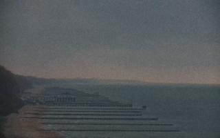 Ustronie Morskie plaża zachód - 02-11-2025 06:12