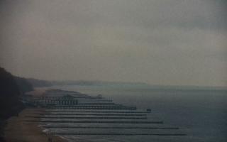 Ustronie Morskie plaża zachód - 02-11-2025 06:28