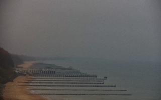 Ustronie Morskie plaża zachód - 02-11-2025 07:00