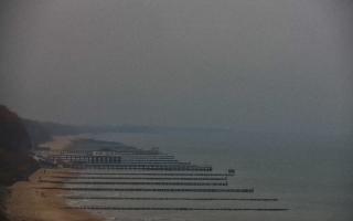 Ustronie Morskie plaża zachód - 02-11-2025 07:16