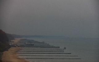 Ustronie Morskie plaża zachód - 02-11-2025 07:32