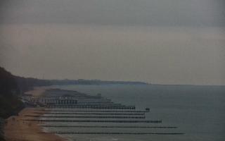 Ustronie Morskie plaża zachód - 02-11-2025 08:53