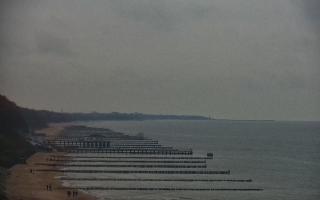 Ustronie Morskie plaża zachód - 02-11-2025 09:41