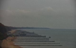 Ustronie Morskie plaża zachód - 02-11-2025 09:57