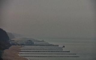 Ustronie Morskie plaża zachód - 17-12-2025 12:54