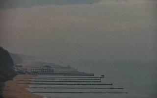 Ustronie Morskie plaża zachód - 18-12-2025 07:33