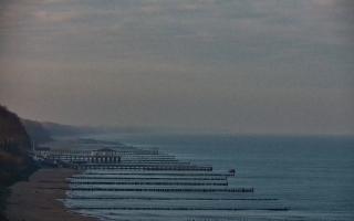 Ustronie Morskie plaża zachód - 18-12-2025 08:53