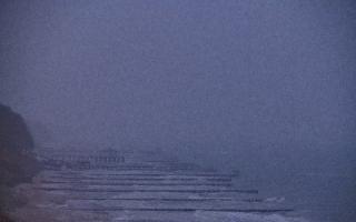 Ustronie Morskie plaża zachód - 27-01-2026 06:28