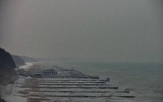 Ustronie Morskie plaża zachód - 27-01-2026 12:37