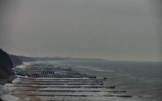 Ustronie Morskie plaża zachód - 29-01-2026 11:01