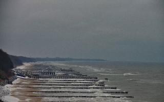 Ustronie Morskie plaża zachód - 29-01-2026 12:53