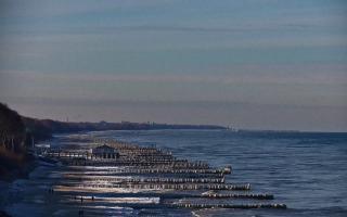 Ustronie Morskie plaża zachód - 01-02-2026 09:41