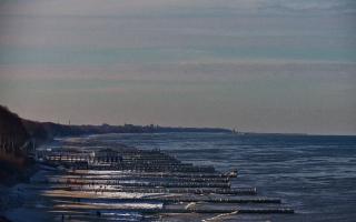 Ustronie Morskie plaża zachód - 01-02-2026 10:29