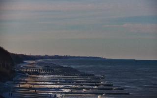 Ustronie Morskie plaża zachód - 01-02-2026 11:33