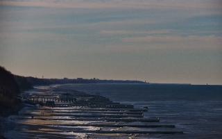 Ustronie Morskie plaża zachód - 01-02-2026 12:21