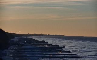 Ustronie Morskie plaża zachód - 01-02-2026 15:02