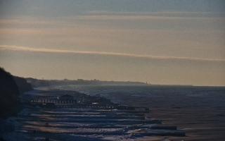 Ustronie Morskie plaża zachód - 02-02-2026 14:14