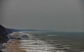 Ustronie Morskie plaża zachód - 04-02-2026 09:41