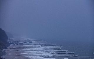 Ustronie Morskie plaża zachód - 06-02-2026 07:49