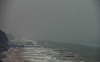 Ustronie Morskie plaża zachód - 06-02-2026 14:14