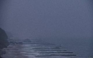 Ustronie Morskie plaża zachód - 07-02-2026 06:45