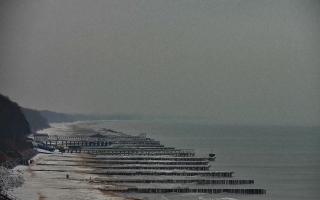 Ustronie Morskie plaża zachód - 09-02-2026 12:37