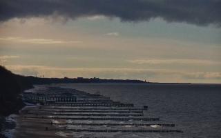 Ustronie Morskie plaża zachód - 19-02-2026 13:42