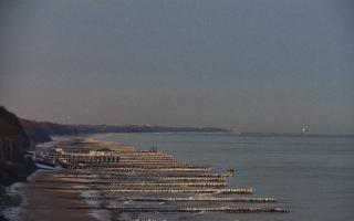 Ustronie Morskie plaża zachód - 20-02-2026 08:05