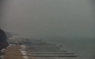 Ustronie Morskie plaża zachód - 21-02-2026 12:05