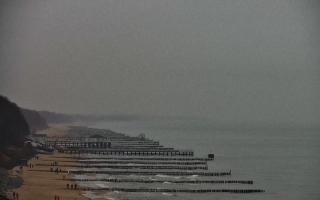 Ustronie Morskie plaża zachód - 22-02-2026 10:13