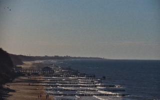 Ustronie Morskie plaża zachód - 01-03-2026 13:10