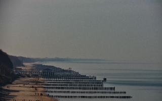 Ustronie Morskie plaża zachód - 07-03-2026 11:33