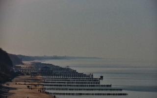 Ustronie Morskie plaża zachód - 07-03-2026 11:50