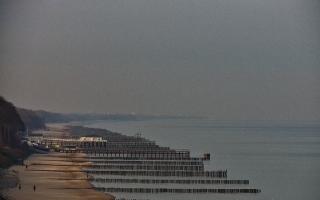 Ustronie Morskie plaża zachód - 08-03-2026 07:32