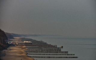 Ustronie Morskie plaża zachód - 08-03-2026 07:49