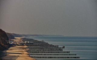 Ustronie Morskie plaża zachód - 10-03-2026 09:09