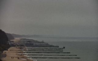 Ustronie Morskie plaża zachód - 17-03-2026 12:05