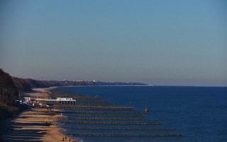 Ustronie Morskie plaża zachód - 21-03-2026 07:33